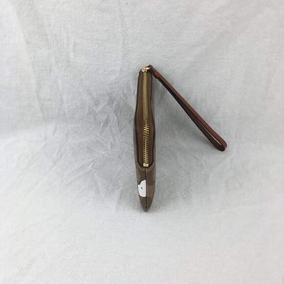 Coach X Peanuts Corner Zip Wristlet Wallet With Snoopy & Woodstock - Picture 5 of 11